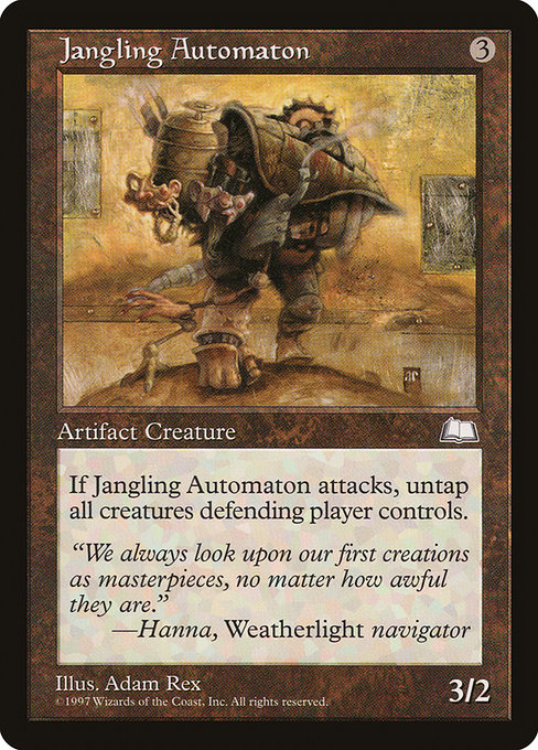 Jangling Automaton - Weatherlight #151