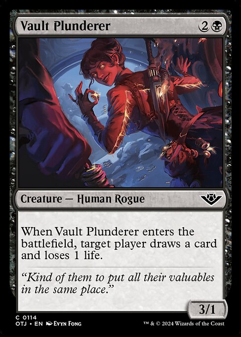 Vault Plunderer Outlaws of Thunder Junction Magic: The Gathering card image