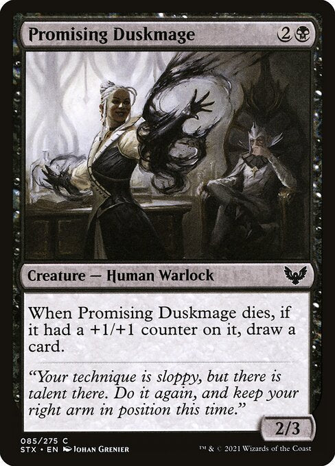 Promising Duskmage - Strixhaven: School of Mages #85