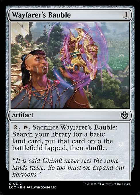 Wayfarer's Bauble - Lost Caverns of Ixalan Commander #317