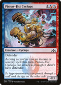 Piston-Fist Cyclops - Guilds of Ravnica #217 Magic: The Gathering card image