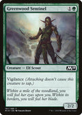 Greenwood Sentinel - Core Set 2019 #187 Magic: The Gathering card image