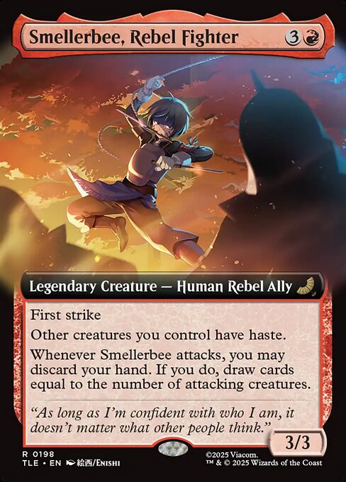 Smellerbee, Rebel Fighter - Avatar: The Last Airbender Eternal #198 Magic: The Gathering card image