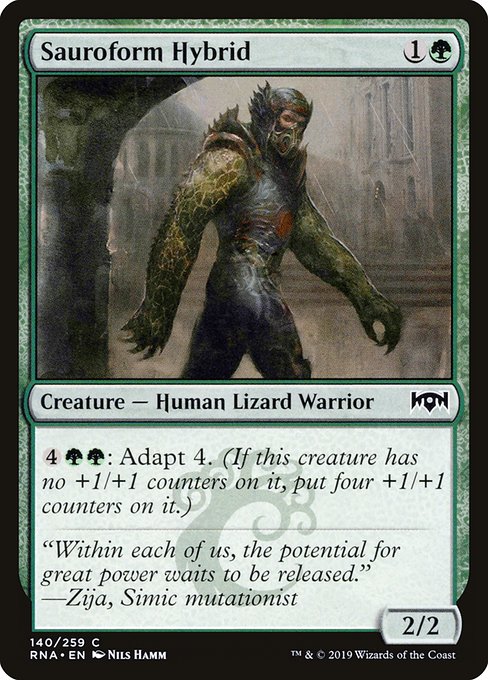 Sauroform Hybrid - Ravnica Allegiance #140