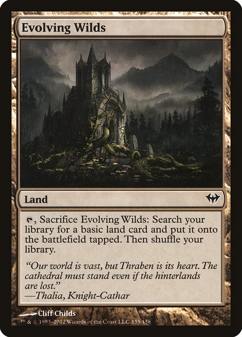 Evolving Wilds - Dark Ascension #155
