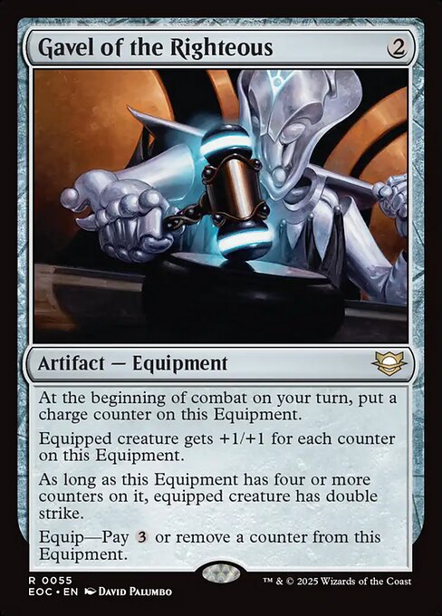 Gavel of the Righteous - Edge of Eternities Commander #55