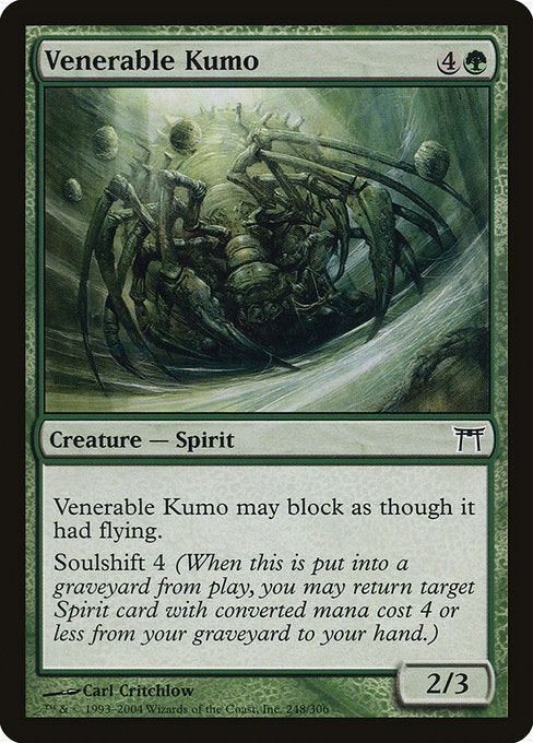 Venerable Kumo - Champions of Kamigawa #248