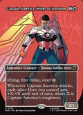 Captain America, Wings of Freedom Marvel Super Heroes Magic: The Gathering card image