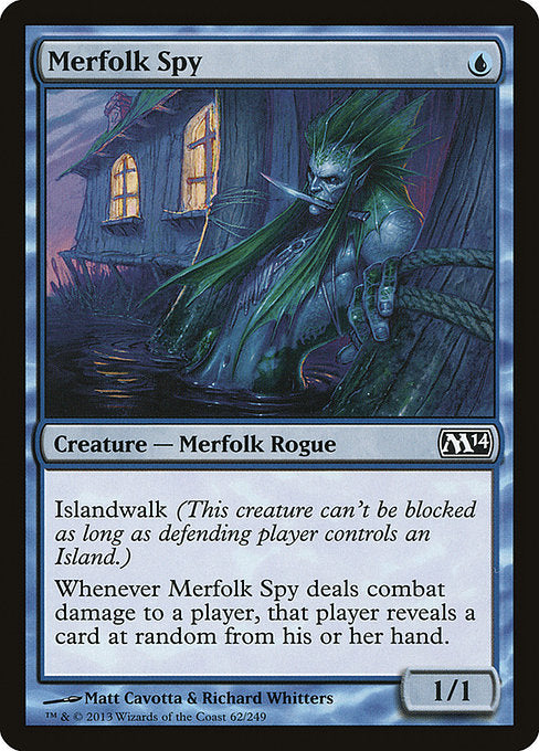 Merfolk Spy - Magic 2014 #62