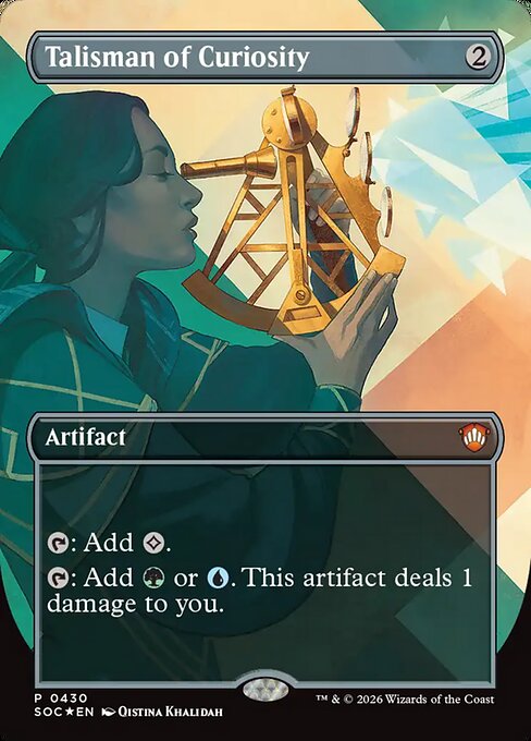 Talisman of Curiosity - Secrets of Strixhaven Commander #430