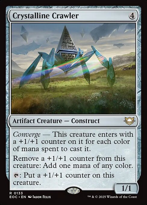 Crystalline Crawler - Edge of Eternities Commander #133