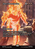 Fiery Emancipation Marvel Universe Magic: The Gathering card image
