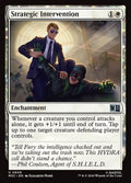 Strategic Intervention Marvel Super Heroes Commander Magic: The Gathering card image