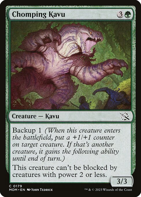 Chomping Kavu - March of the Machine #179