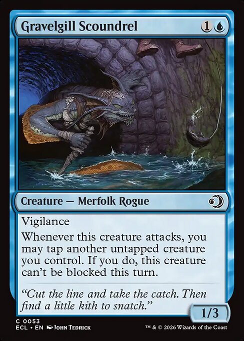 Gravelgill Scoundrel - Lorwyn Eclipsed #53 Magic: The Gathering card image
