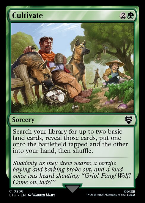 Cultivate Tales of Middle-earth Commander Magic: The Gathering card image