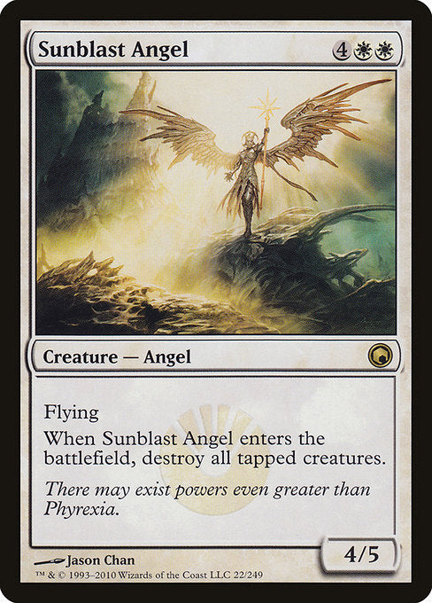 Sunblast Angel - Scars of Mirrodin #22