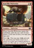 Irascible Wolverine Outlaws of Thunder Junction Magic: The Gathering card image