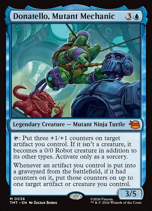Donatello, Mutant Mechanic - Teenage Mutant Ninja Turtles #36