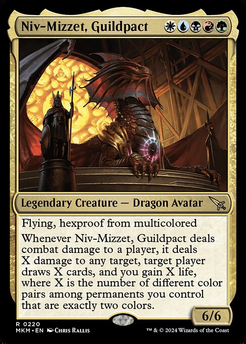 Niv-Mizzet, Guildpact - Murders at Karlov Manor #220