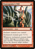 Flamespeaker's Will - Journey into Nyx #95 Magic: The Gathering card image