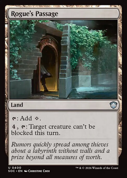 Rogue's Passage - Secrets of Strixhaven Commander #400