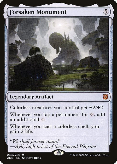 Forsaken Monument - Zendikar Rising #244