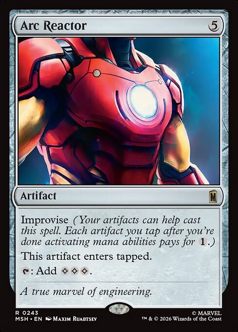 Arc Reactor MSH 243