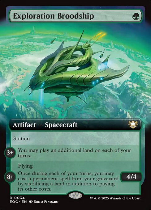 Exploration Broodship - Edge of Eternities Commander #34