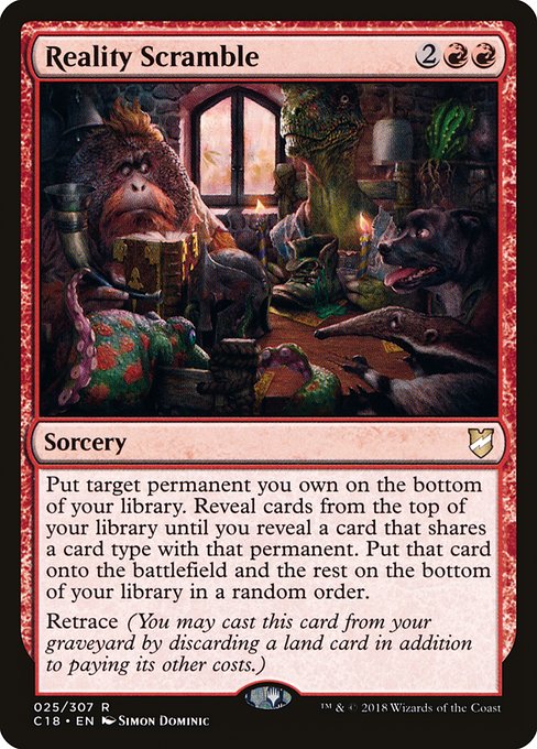 Reality Scramble - Commander 2018 #25