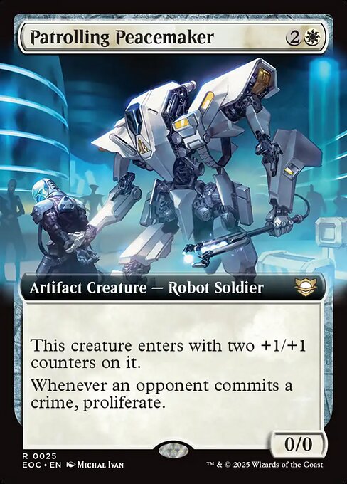 Patrolling Peacemaker - Edge of Eternities Commander #25