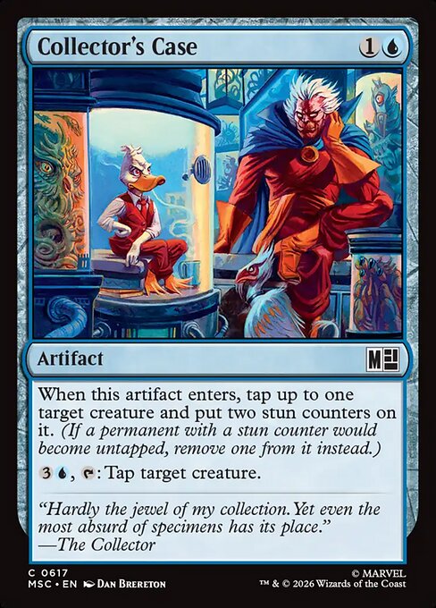 Collector's Case Marvel Super Heroes Commander Magic: The Gathering card image