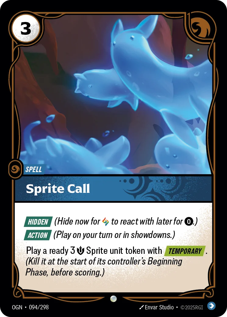 Sprite Call Riftbound card image