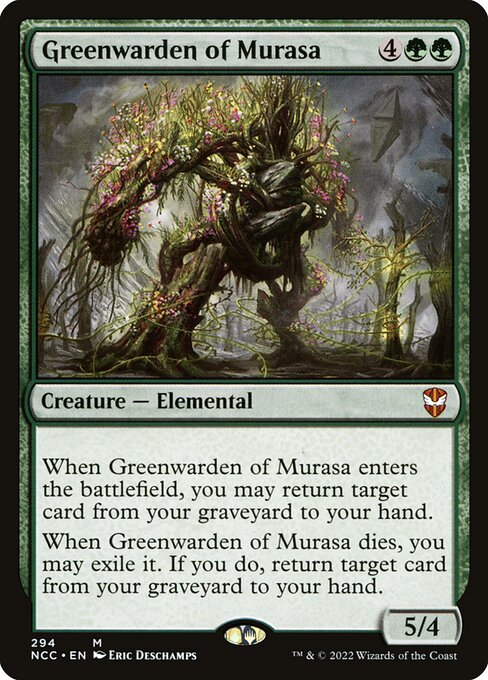 Greenwarden of Murasa - New Capenna Commander #294