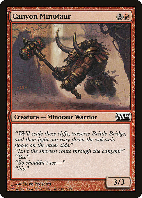 Canyon Minotaur - Magic 2014 #131