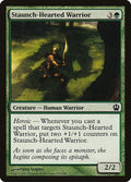Staunch-Hearted Warrior - Theros #179 Magic: The Gathering card image
