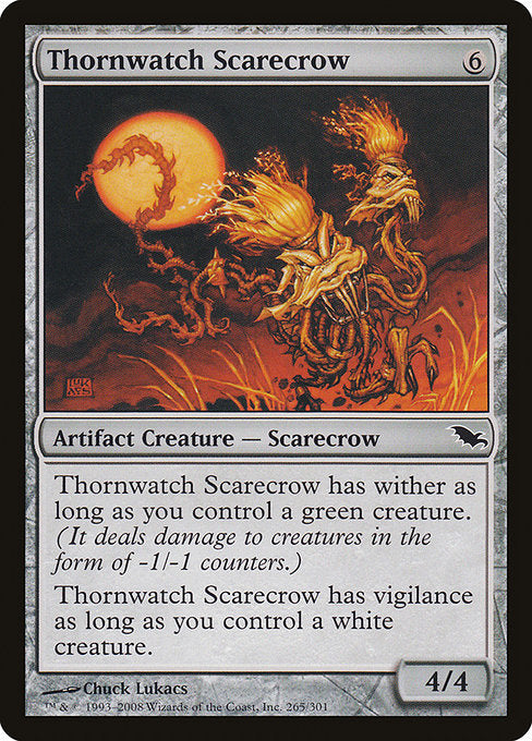 Thornwatch Scarecrow - Shadowmoor #265