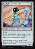 H.E.R.B.I.E. Scout Unit Marvel Super Heroes Magic: The Gathering card image