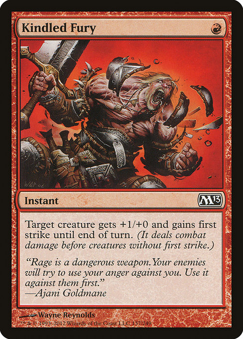 Kindled Fury - Magic 2013 #137