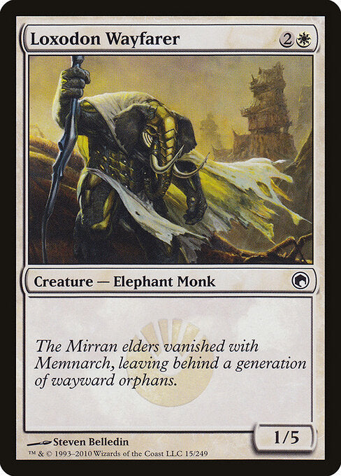 Loxodon Wayfarer Scars of Mirrodin Magic: The Gathering card image