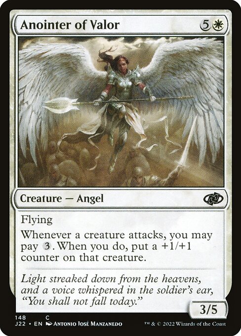 Anointer of Valor - Jumpstart 2022 #148