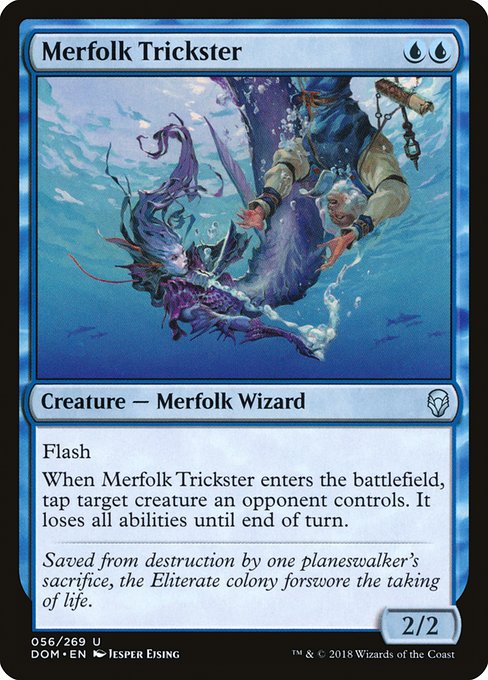 Merfolk Trickster - Dominaria #56