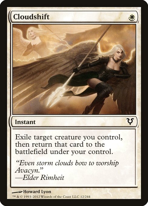 Cloudshift - Avacyn Restored #12 Magic: The Gathering card image