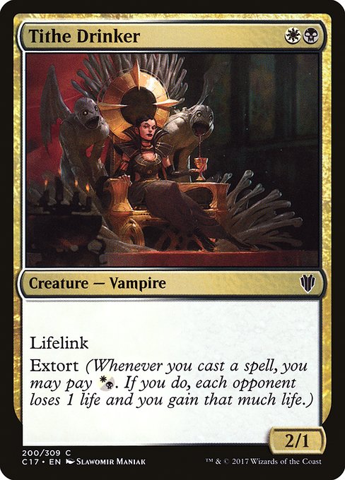 Tithe Drinker - Commander 2017 #200