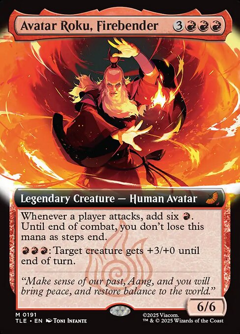 Avatar Roku, Firebender - Avatar: The Last Airbender Eternal #191
