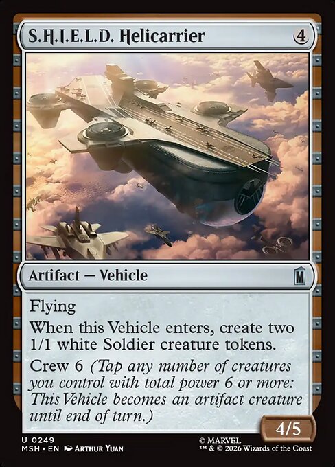 S.H.I.E.L.D. Helicarrier Marvel Super Heroes Magic: The Gathering card image