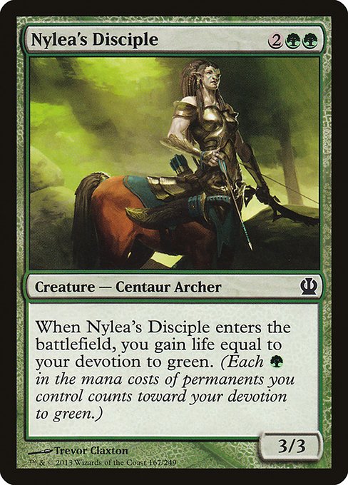 Nylea's Disciple - Theros #167