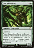 First Responder New Capenna Commander Magic: The Gathering card image