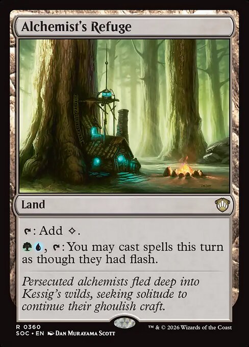 Alchemist's Refuge - Secrets of Strixhaven Commander #360