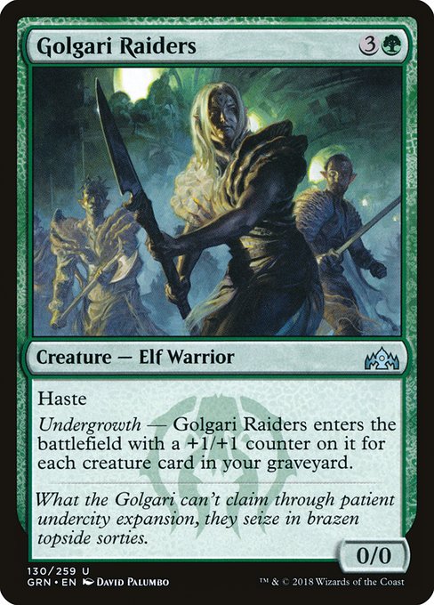 Golgari Raiders - Guilds of Ravnica #130